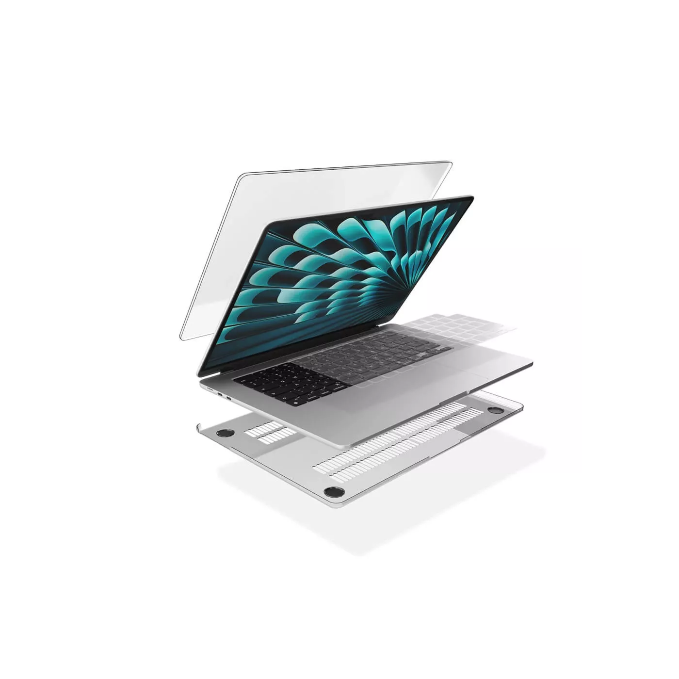 Giiga Guardian Hardshell MacBook Air 15-inch Case - Clear