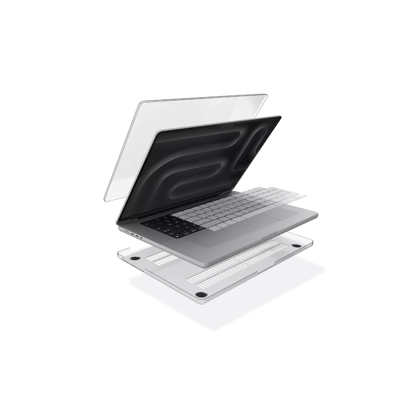 Giiga Guardian Hardshell MacBook Pro 14-inch Case - Clear