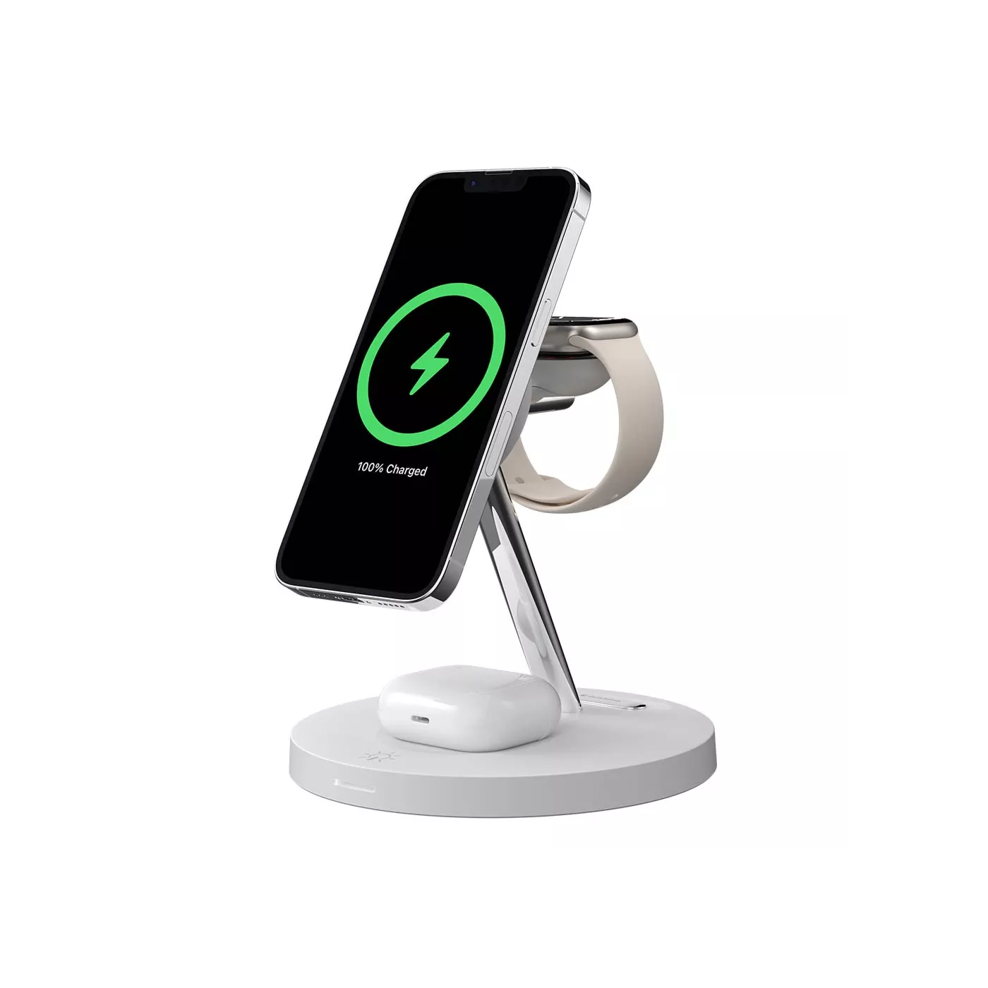 MagEasy MagPower 3-in-1 Magnetic Wireless Charging Stand 15W