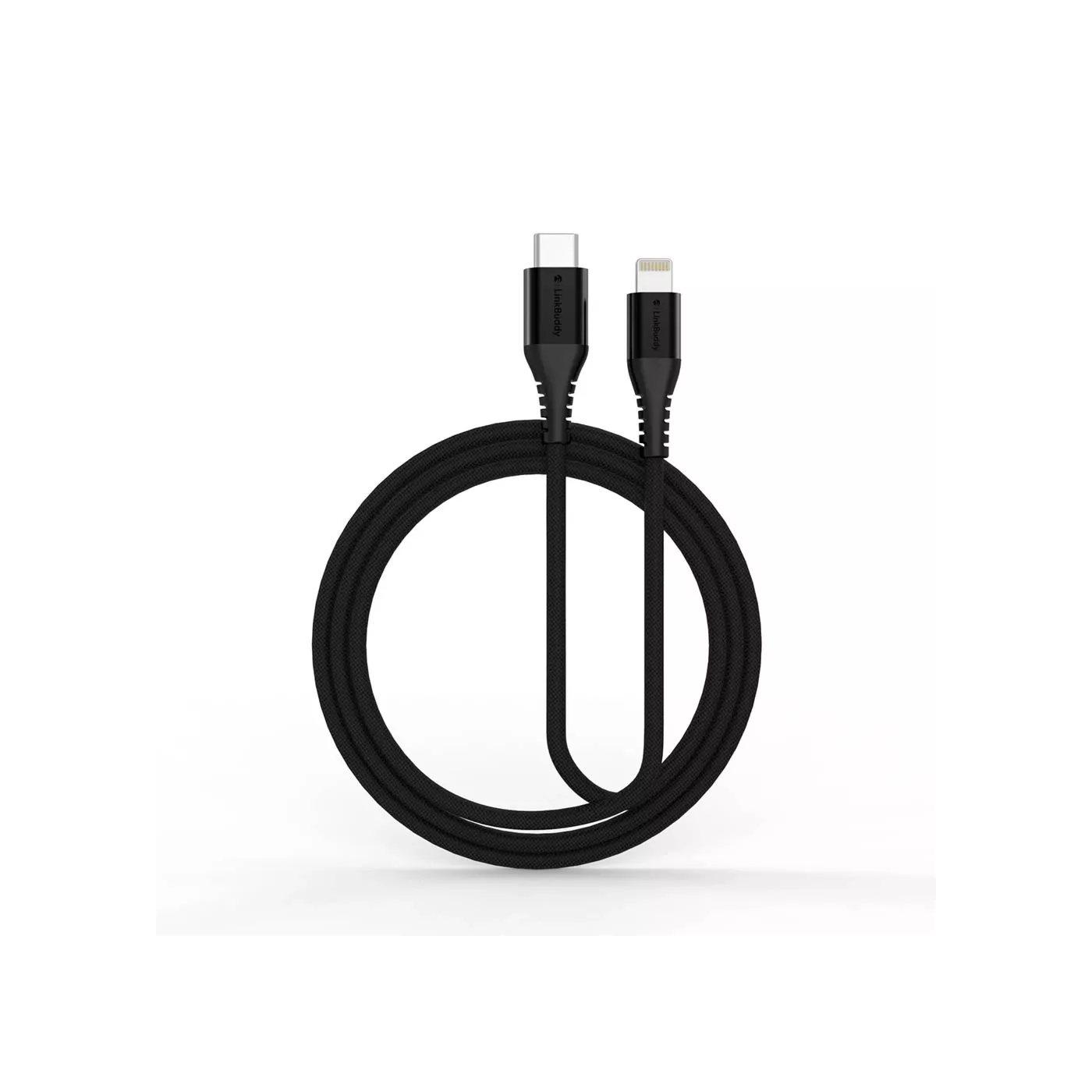 SwitchEasy LinkBuddy USB-C to Lightning MFi Cable (1.5m) - Black