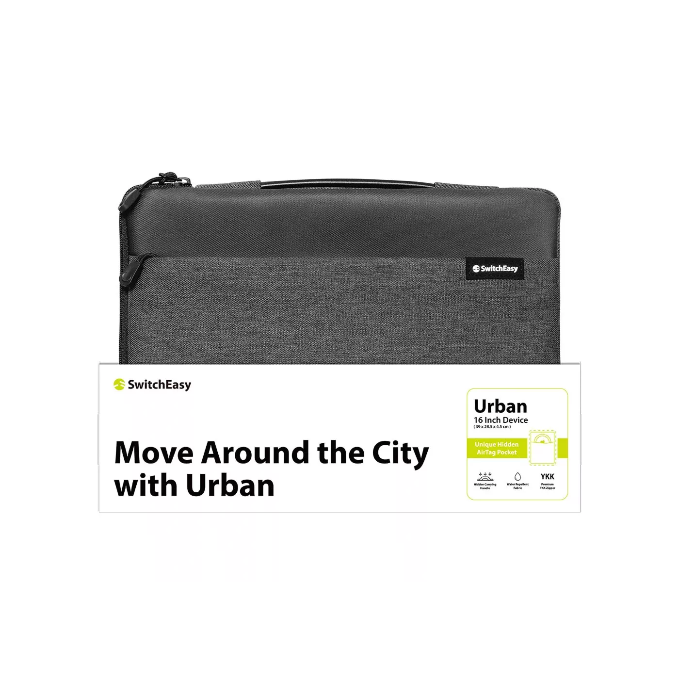 SwitchEasy Urban Carrying Pouch for 16-inch MacBook
