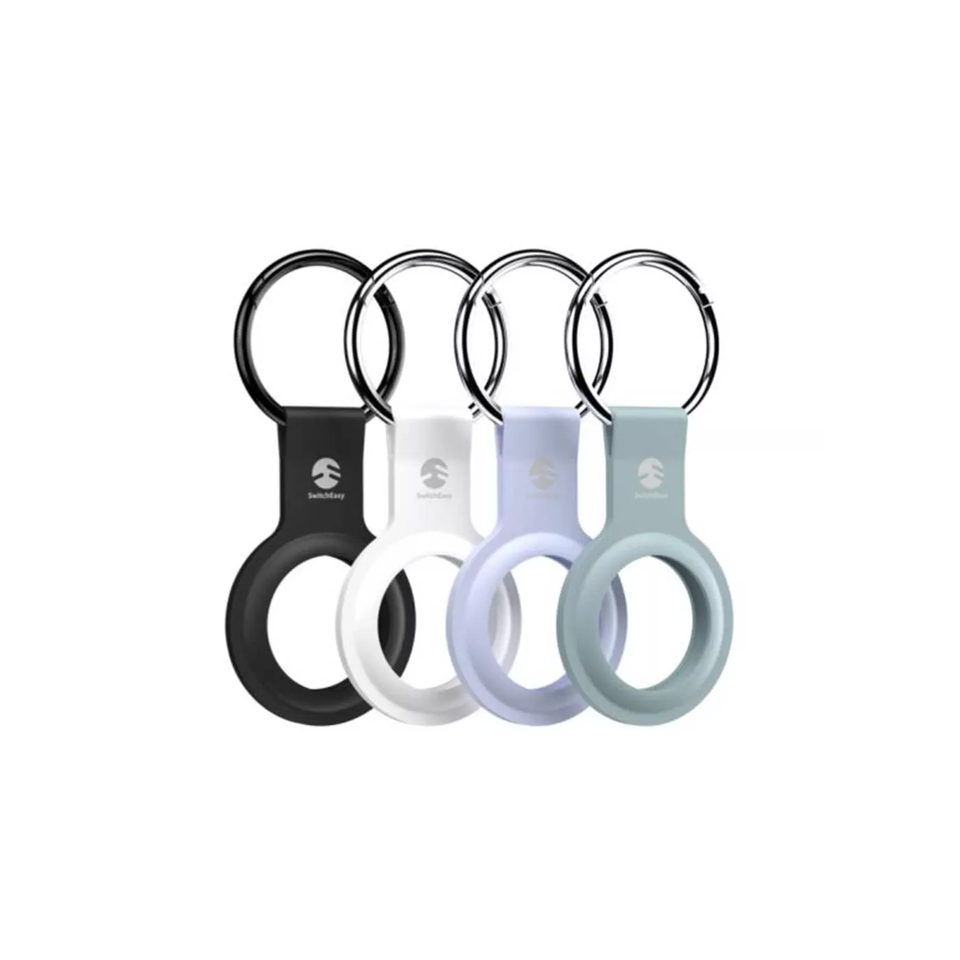 SwitchEasy Skin Liquid Silicone Case for AirTag (4 Pack - Mixed)