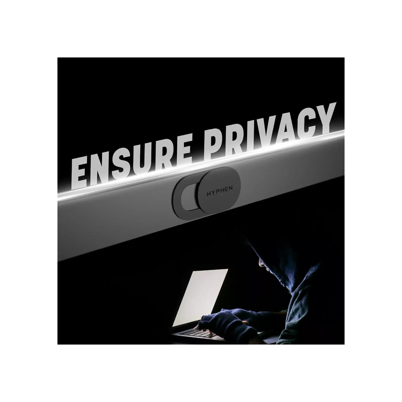 Hyphen Privacy Camera Cover (3 Pack) - Black
