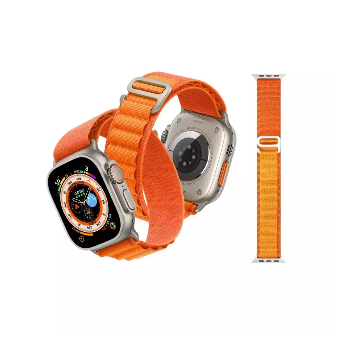 Hyphen Silicone Strap for Apple Watch 44mm