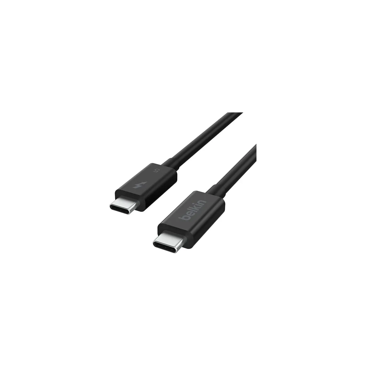 Belkin كابل Thunderbolt 5 بقدرة 240W وسرعة 80 Gbps ودقة 8K - أسود