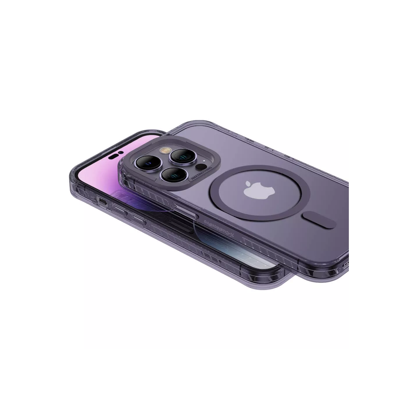 غطاء حماية لجهاز iPhone 14 Pro Max مع MagSafe من AmazingThing - أرجواني