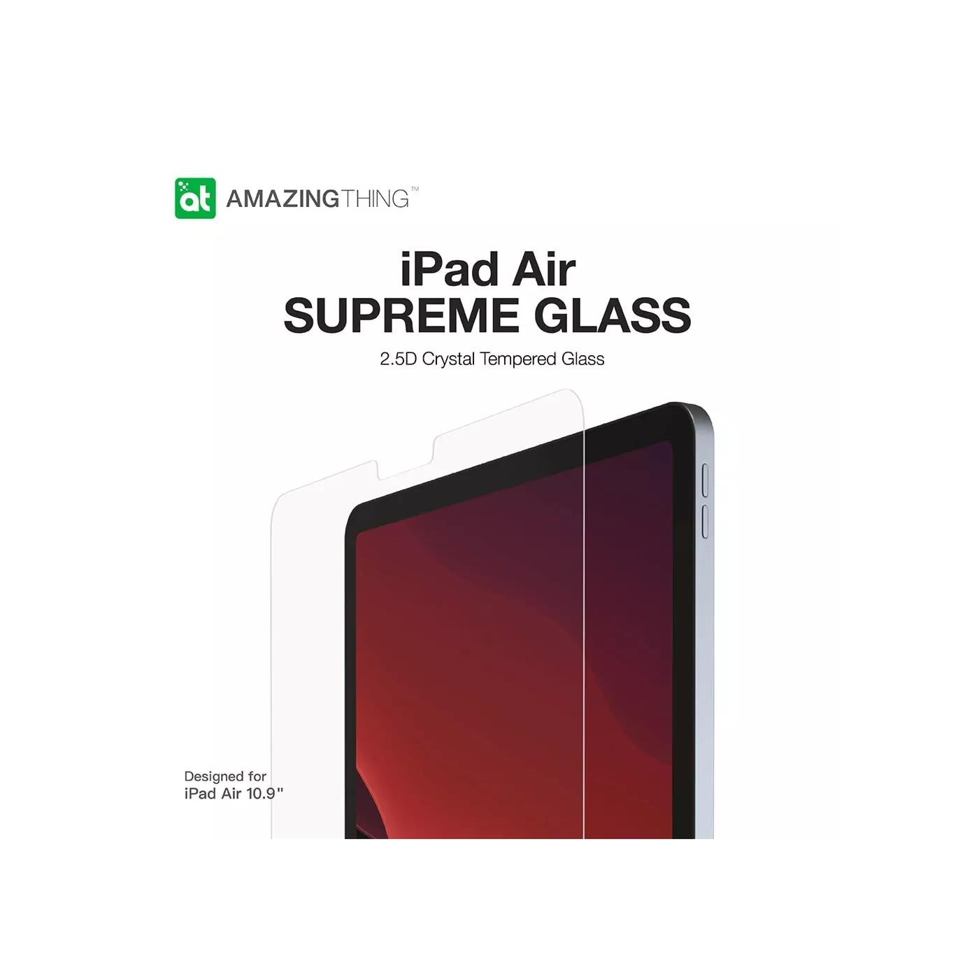 غطاء حماية كامل مع حماية للشاشة لجهاز ipad قياس 10.9 إنش من AmazingThing