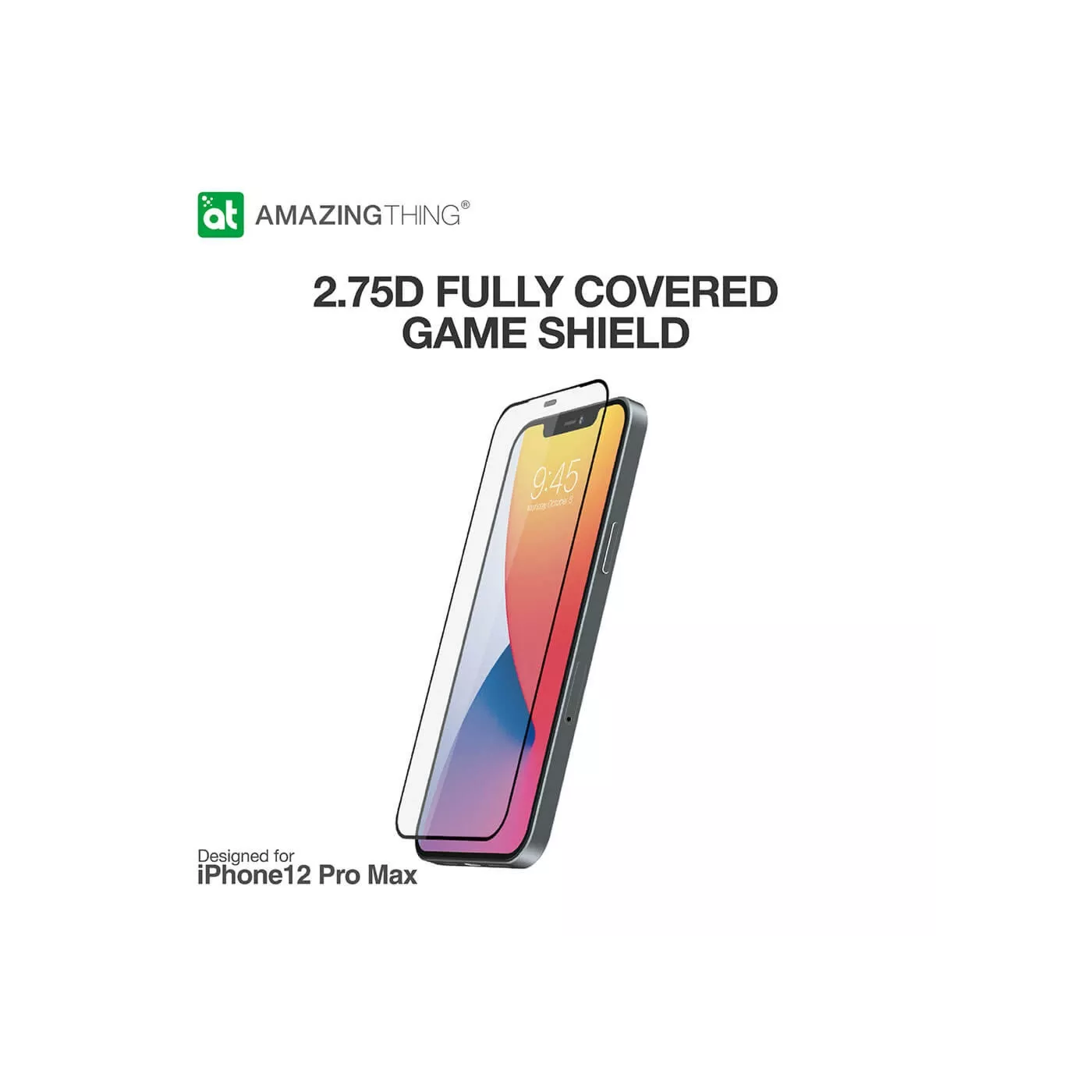 أميزينج ثينجز iPhone 12 Pro Max 2.75D واقي الشاشة - مطفي