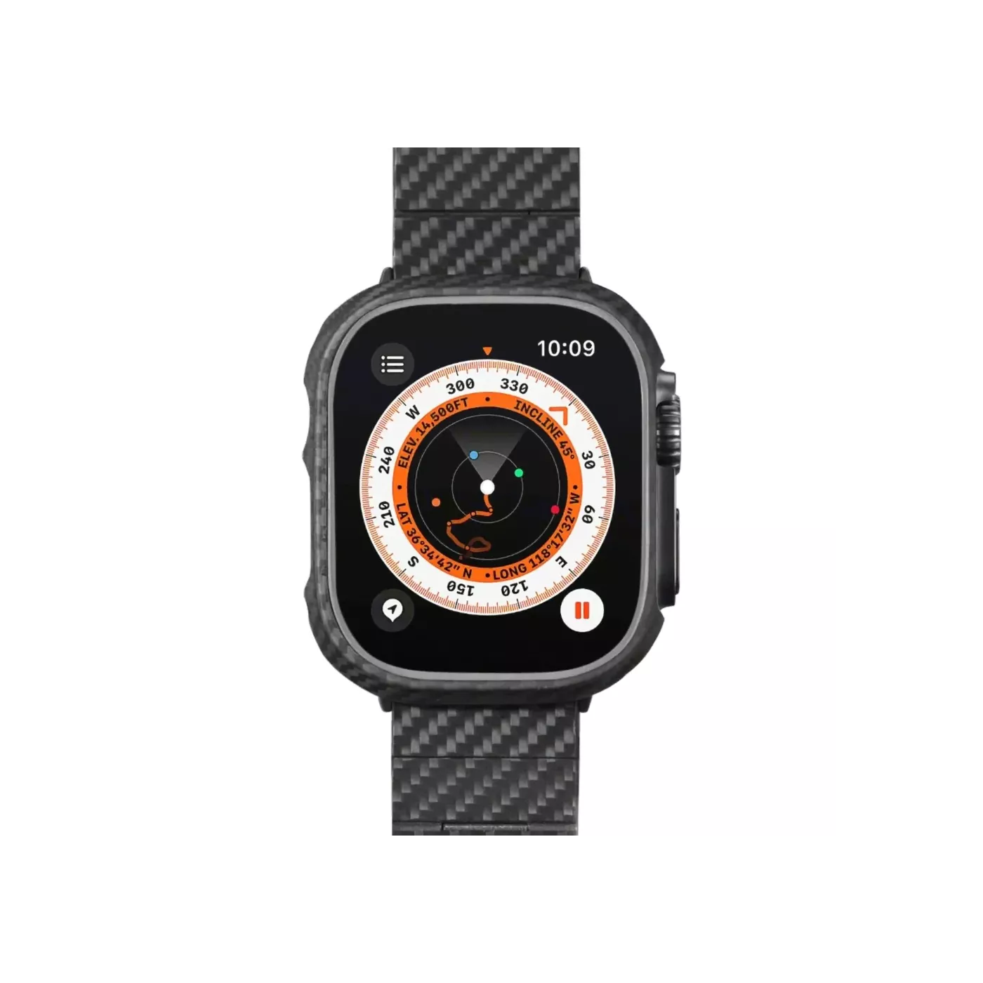 Pitaka 600D Apple Watch 49mm Air Case - Carbon Fiber