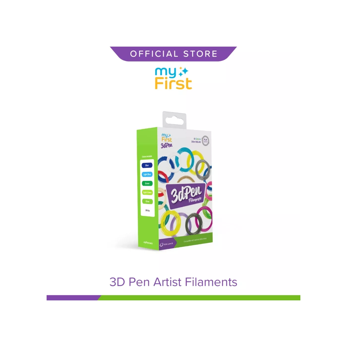 myFirst - Filaments - 3DPEN - 5 Colours