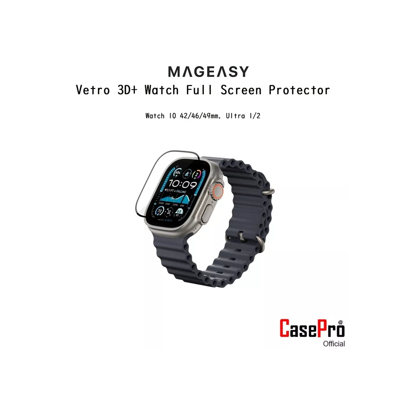 MagEasy Vetro Screen Protector for Apple Watch