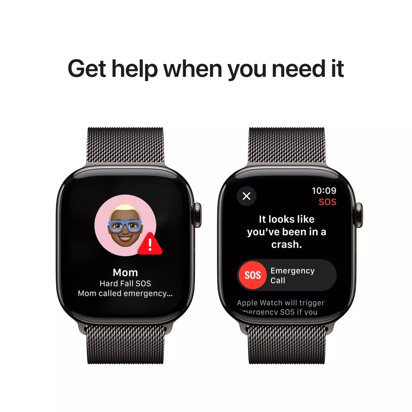 Apple Watch Series 10 GPS + Cellular Milanese Loop
