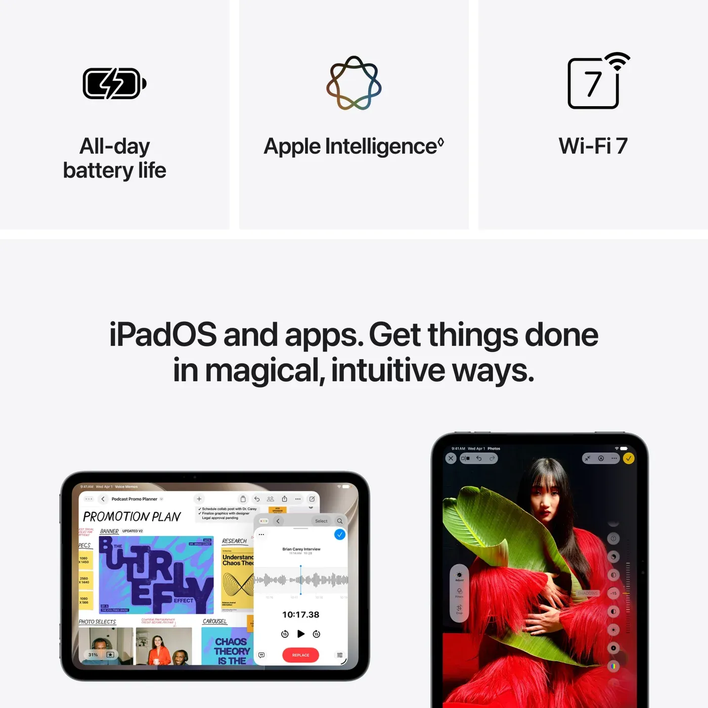 iPad mini A20 Pro
