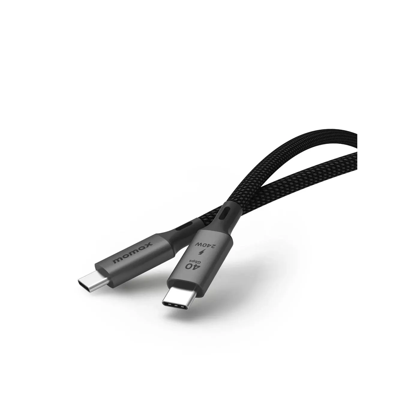 Momax Elite 240W USB-C to USB-C USBB4 Cable (1m) - Black