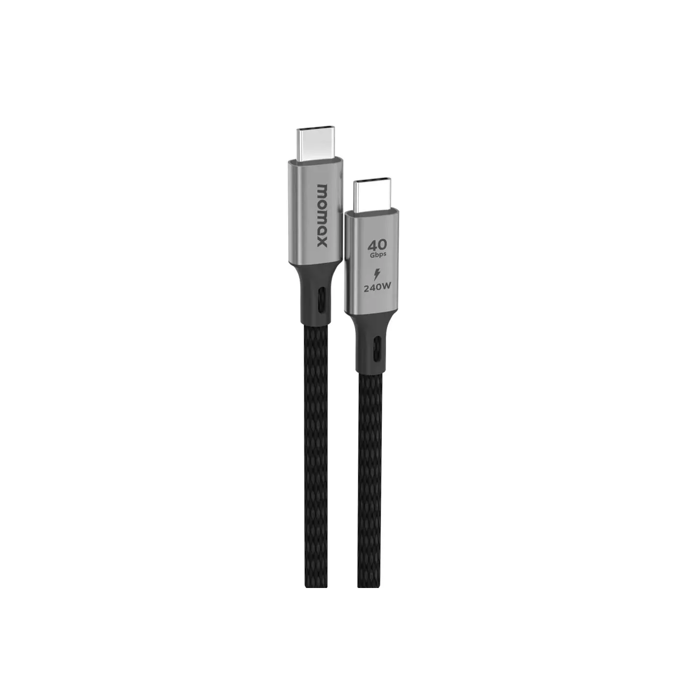 Momax Elite 240W USB-C to USB-C USBB4 Cable (1m) - Black