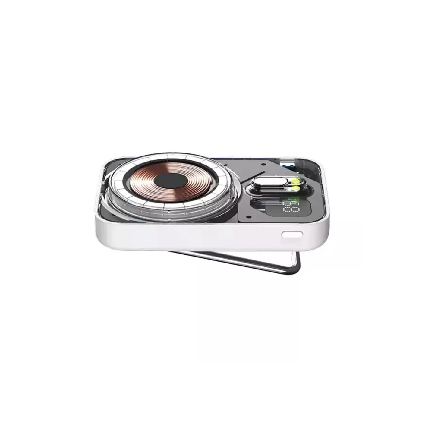 Momax 1 PowerFlow Plus 10K MagSafe Power Bank - Transparent