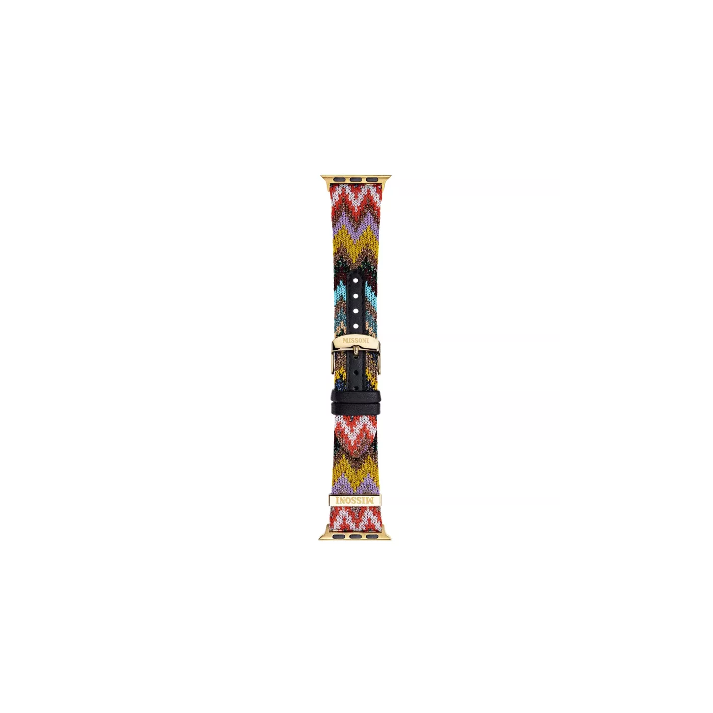 Missoni Apple Watch 38-40mm Zigzag Lurex Fabric Strap - Multicolor 2