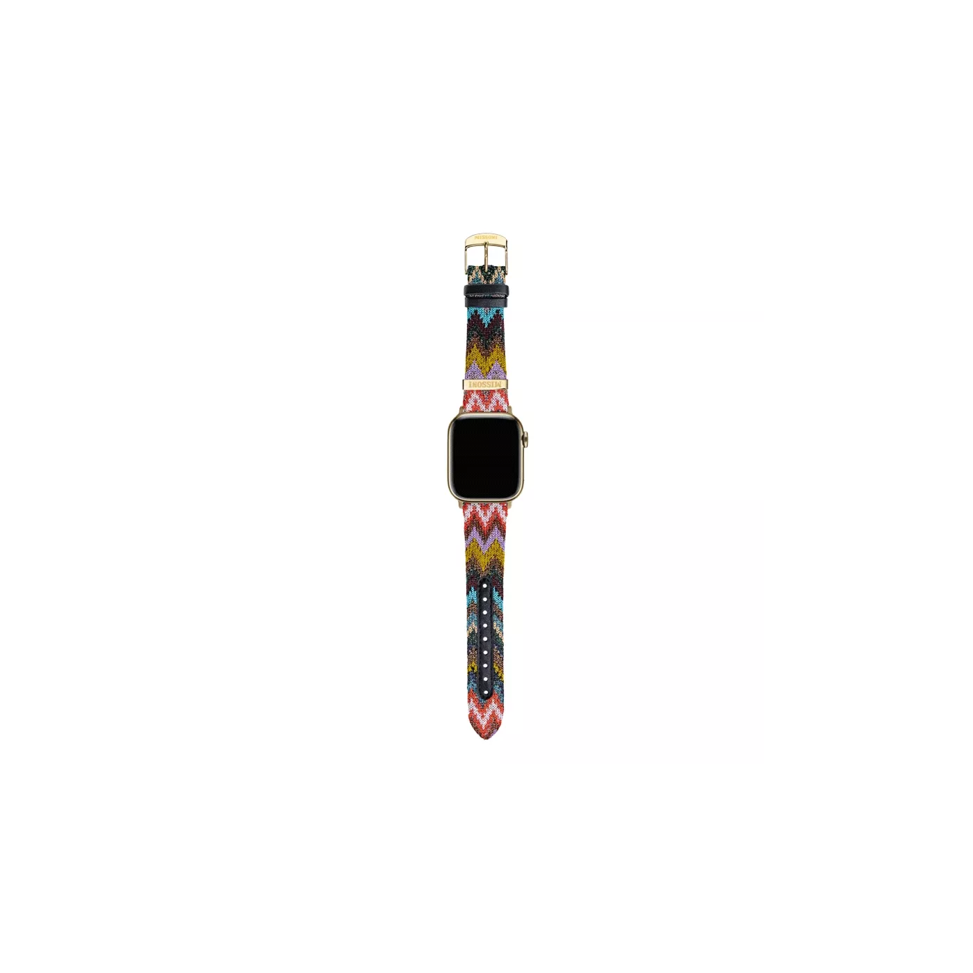 Missoni Apple Watch 38-40mm Zigzag Lurex Fabric Strap - Multicolor 2