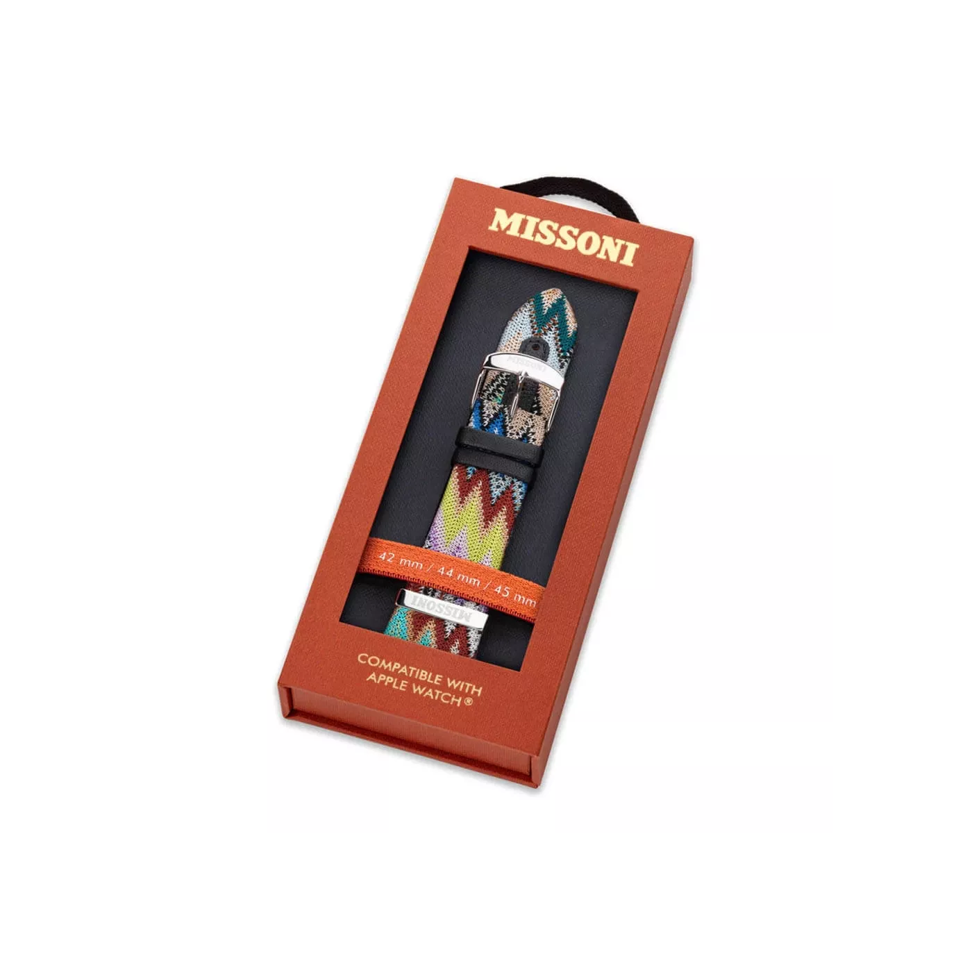 Missoni Zigzag Fabric Ardillon Apple Watch 42-45mm