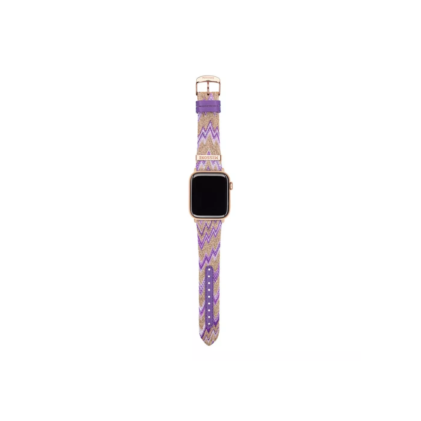 Missoni Zigzag Fabric Ardillon Apple Watch 42-45mm - Multicolor