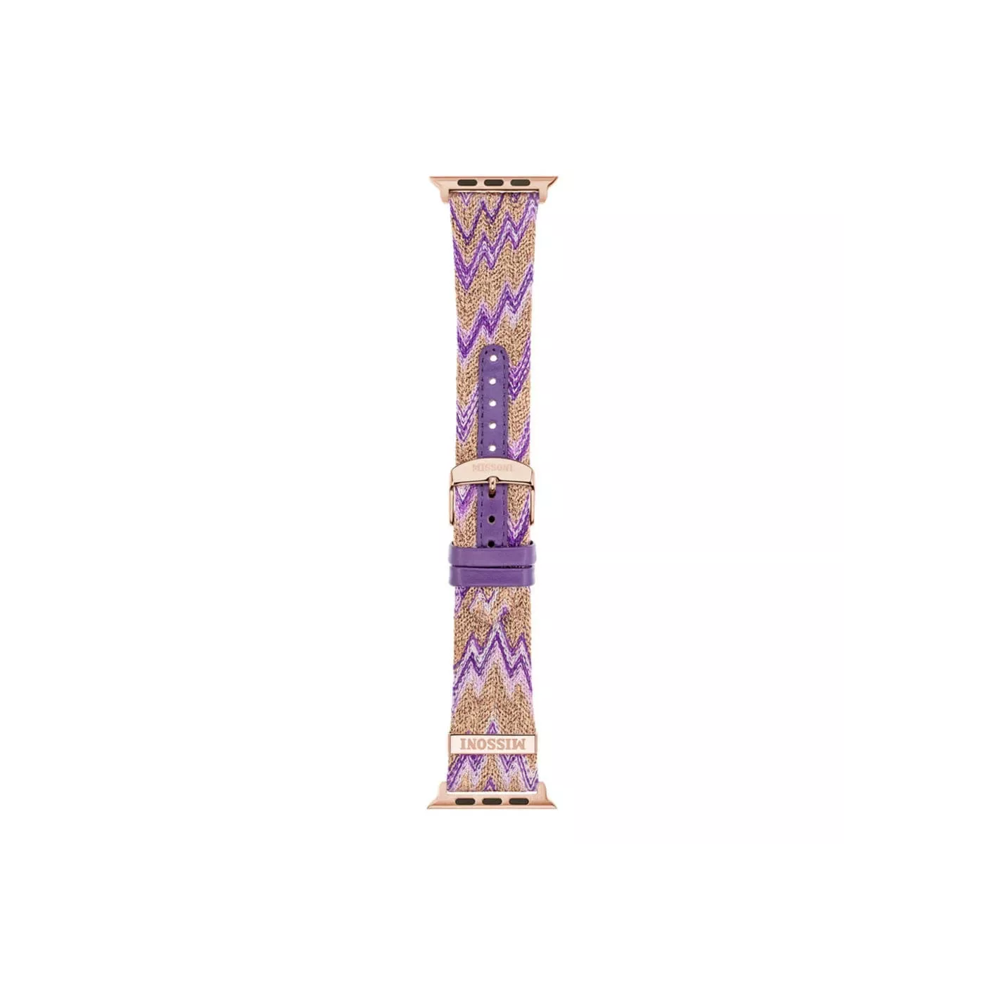 Missoni Zigzag Fabric Ardillon Apple Watch 42-45mm - Multicolor