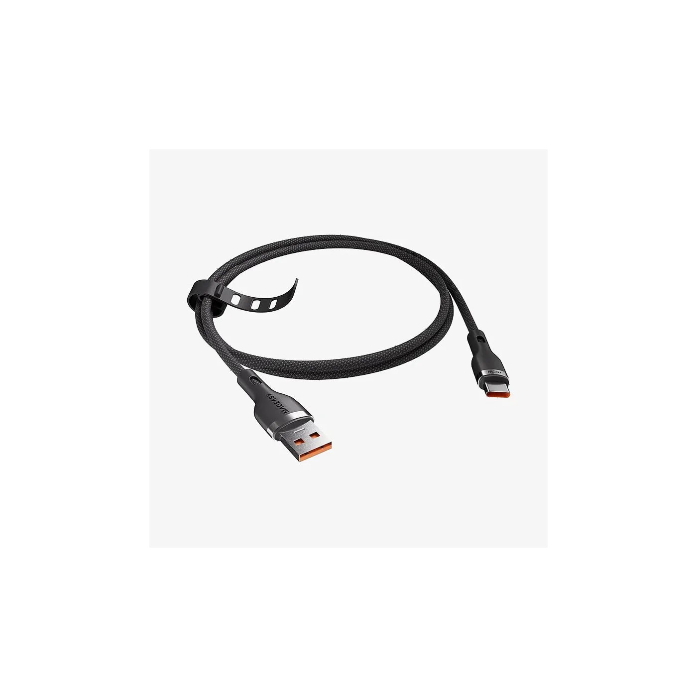 SwitchEasy MagEasy 60W USB-A to USB-C Cable 1.5m - Black