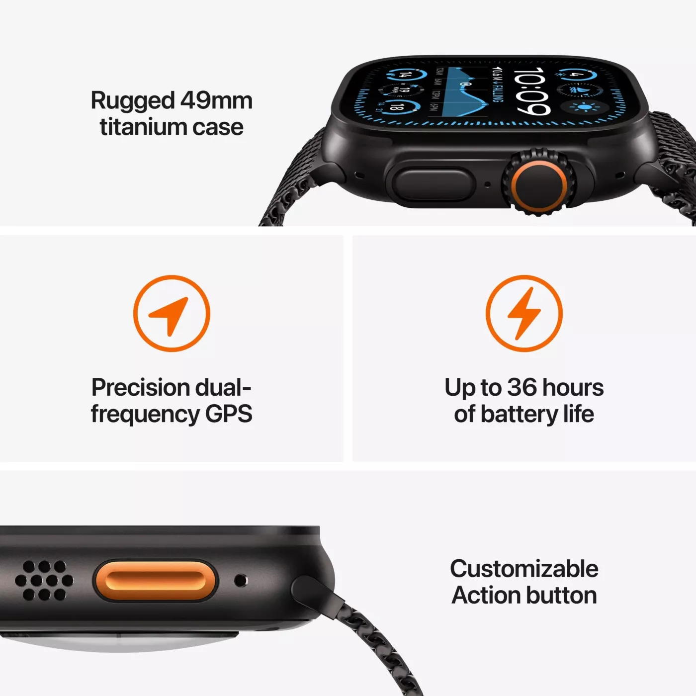 Apple Watch Ultra 2 with Alpine Loop