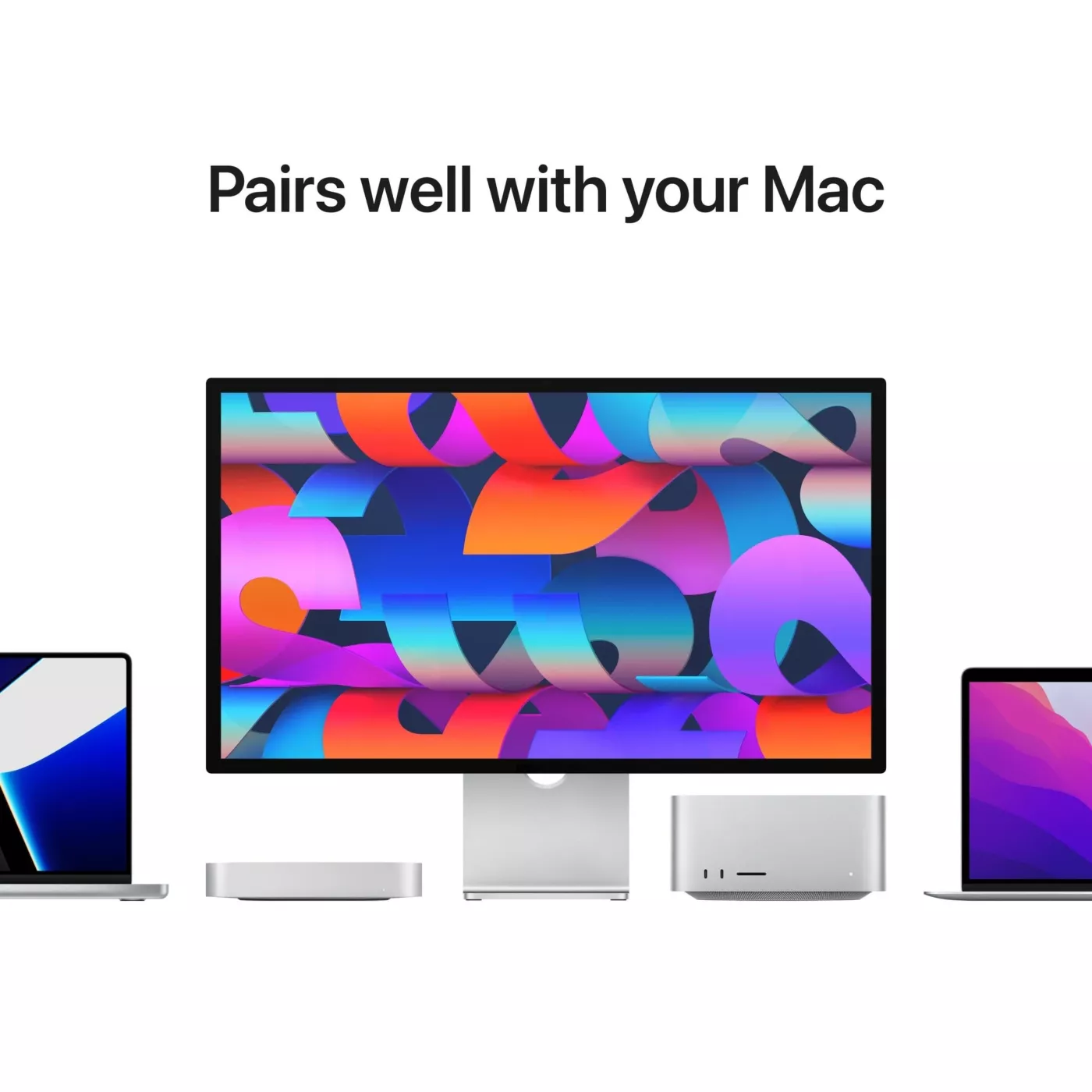 Apple Studio Display 27-inch Nano-Texture Glass Tilt-Adjustable Stand