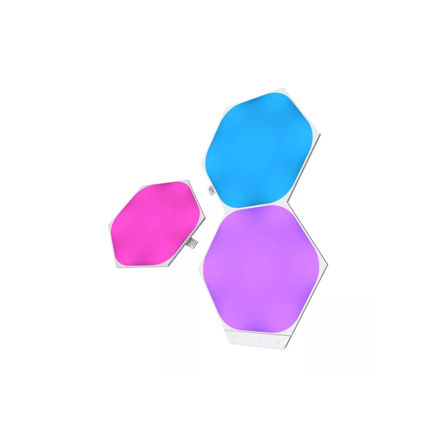 Nanoleaf Shapes - Hex - White - 3 Pack Expansion - Panels Only