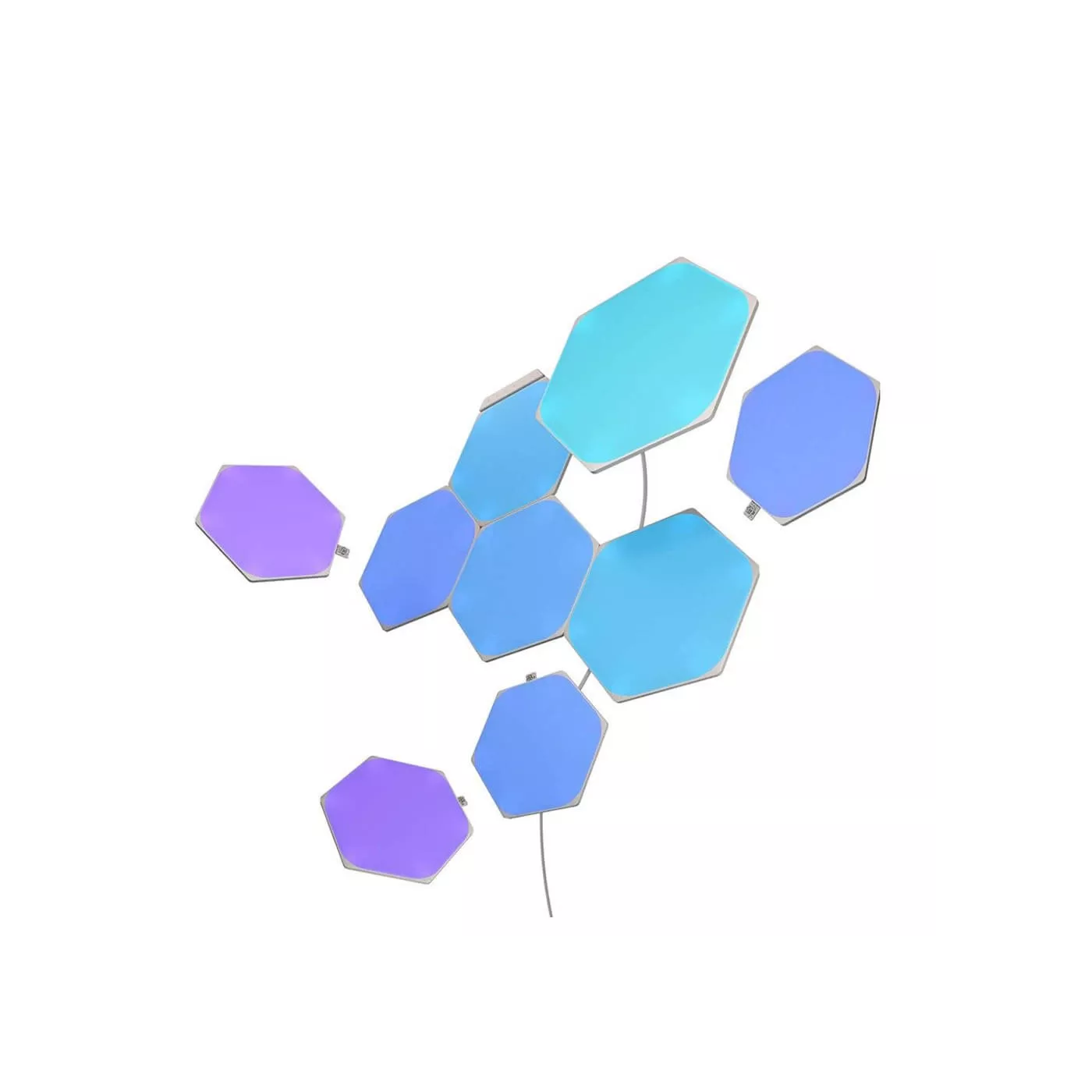 Nanoleaf Shapes - Hex - White - 9 Pack