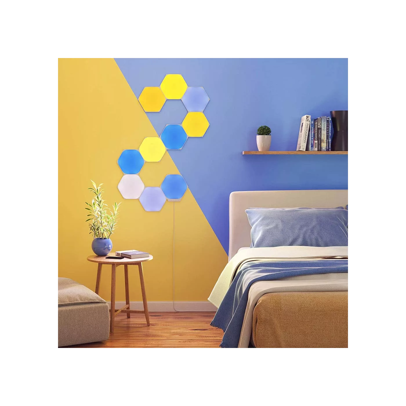 Nanoleaf Shapes - Hex - White - 9 Pack
