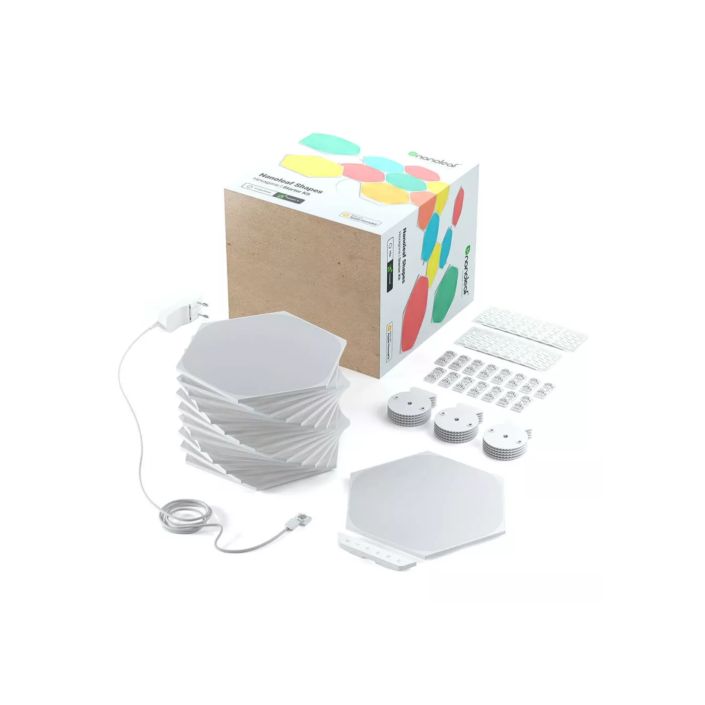 Nanoleaf Shapes - Hex - White - 15 Pack