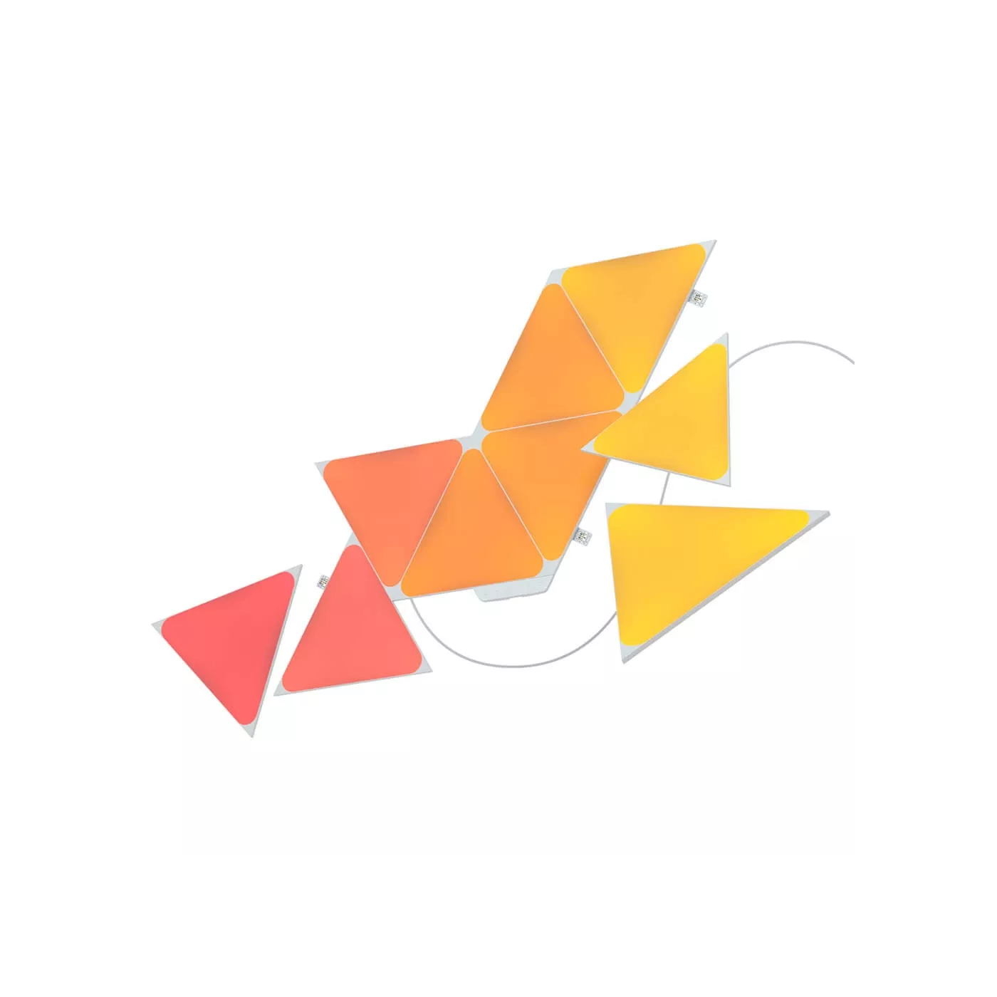 Nanoleaf - Shapes - Triangles - Starter Kit - White - 9 Pack