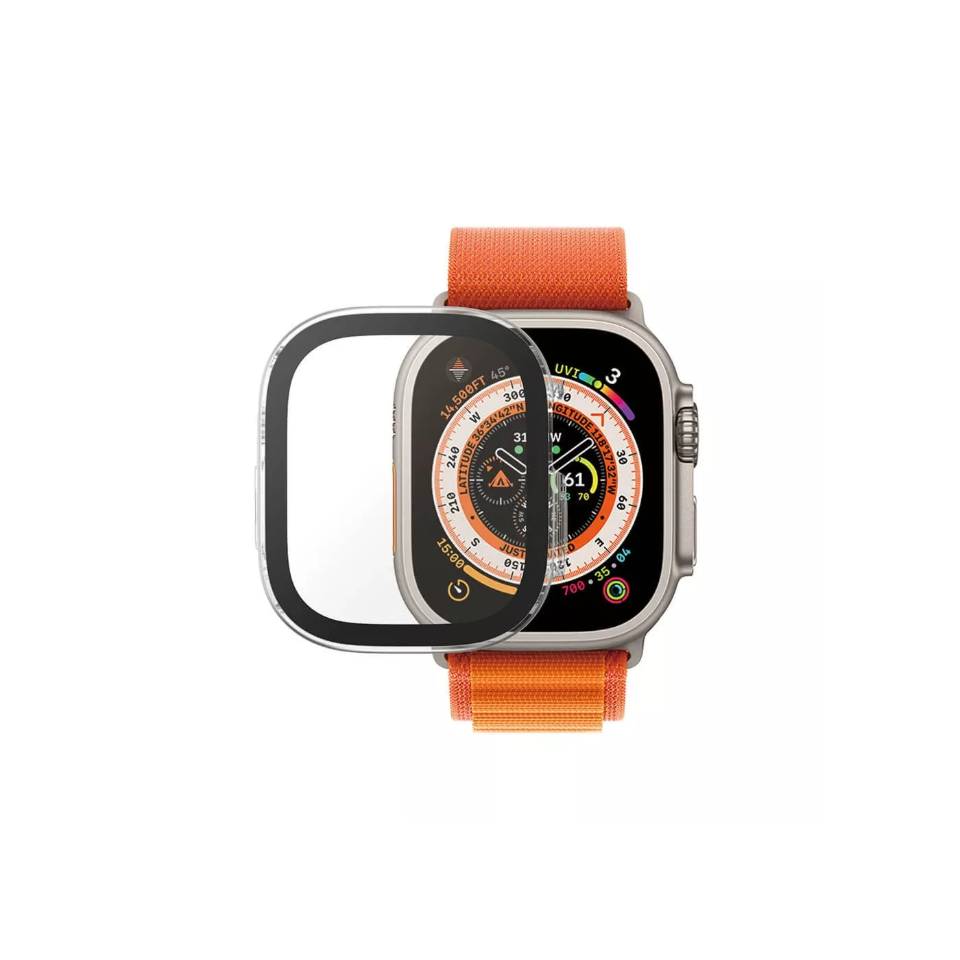 PanzerGlass Apple Watch Ultra Full Body Case - Clear
