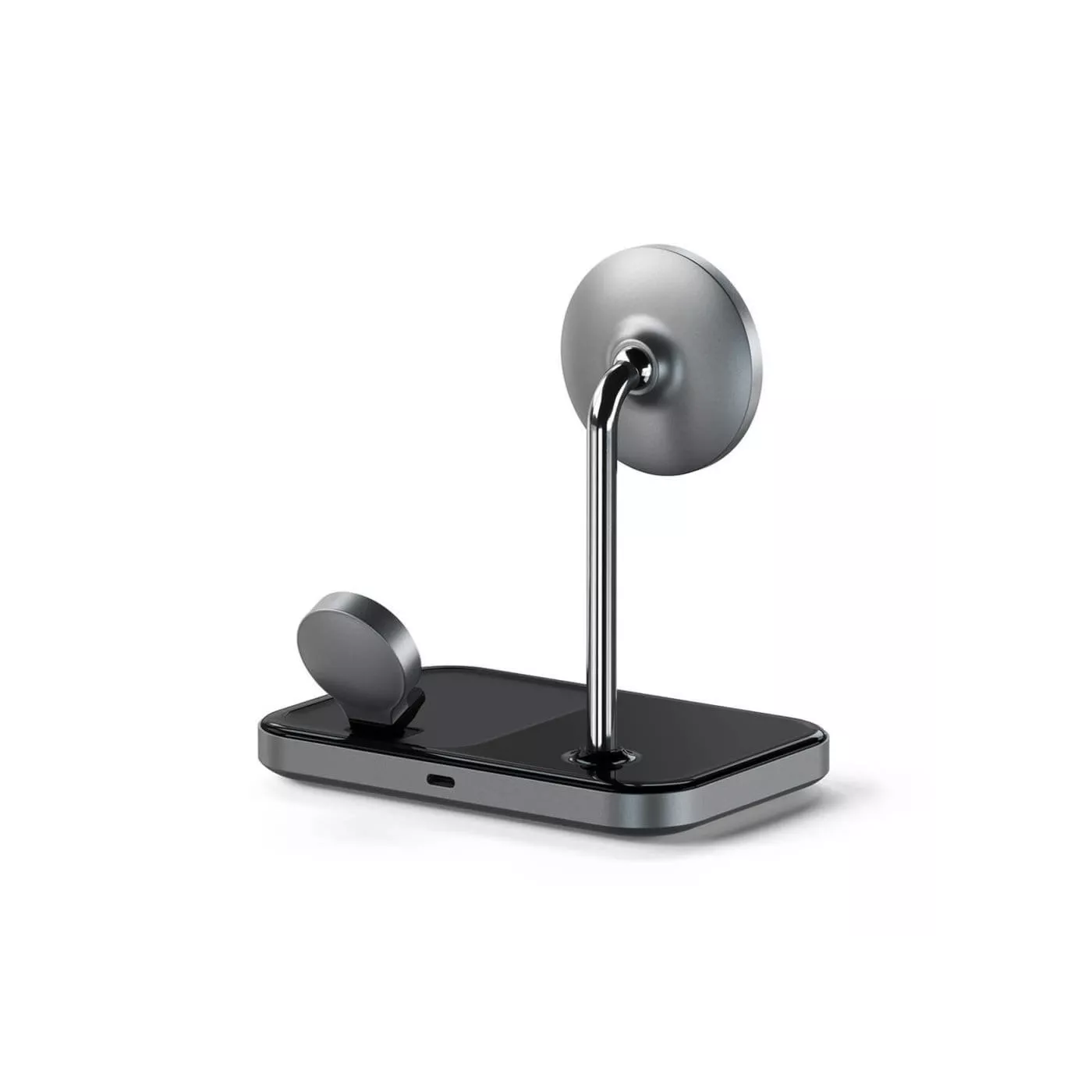 Satechi Magnetic 3in1 Wireless Charging Stand - Gray