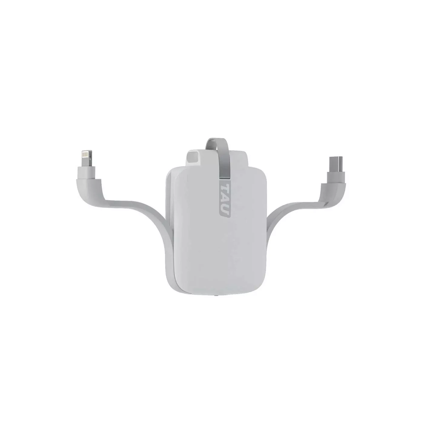 Rolling Square 3in1 1400mAh Power Bank - White