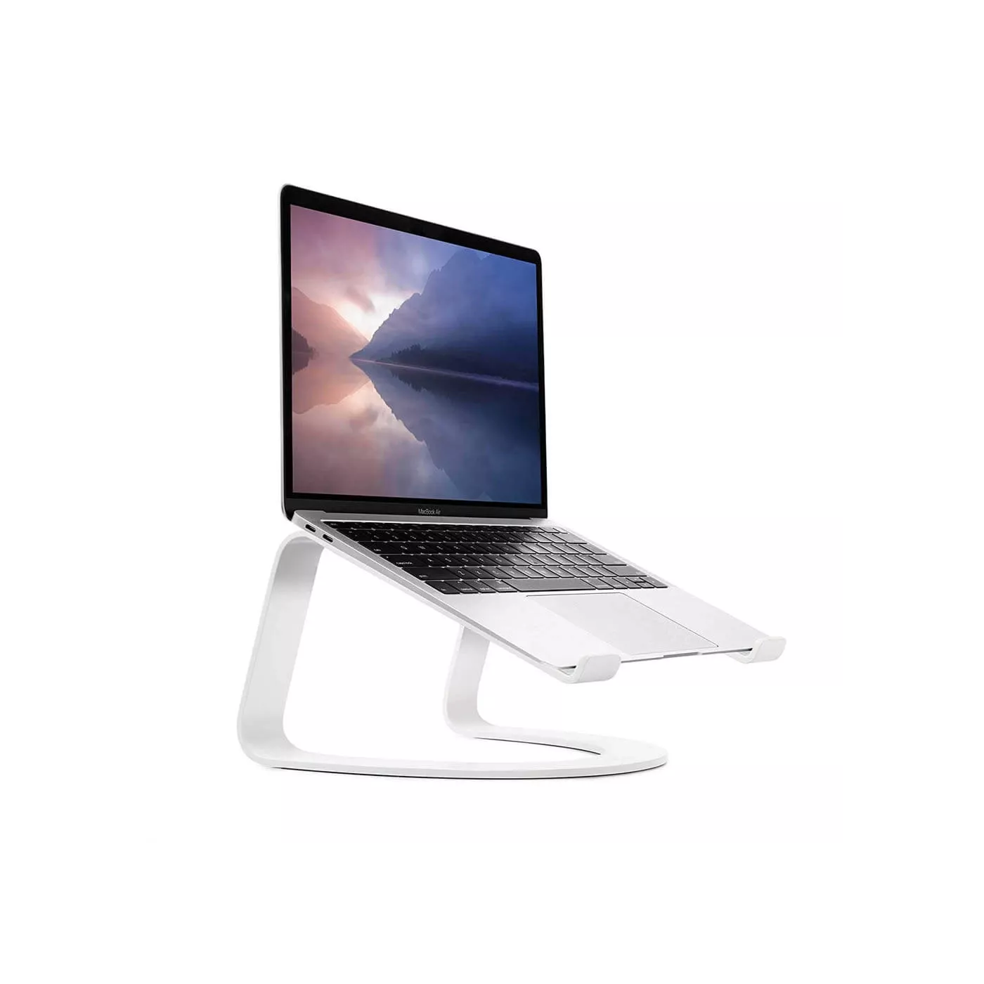 Twelve South Curve SE Desktop Stand for MacBook - White