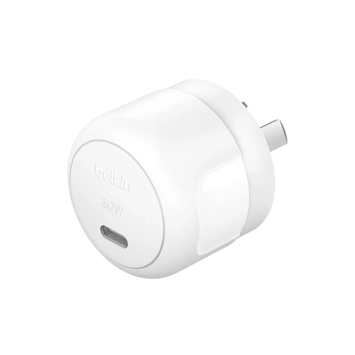 Belkin 30W PD BoostCharge USB-C Cable + Wall Charger - White