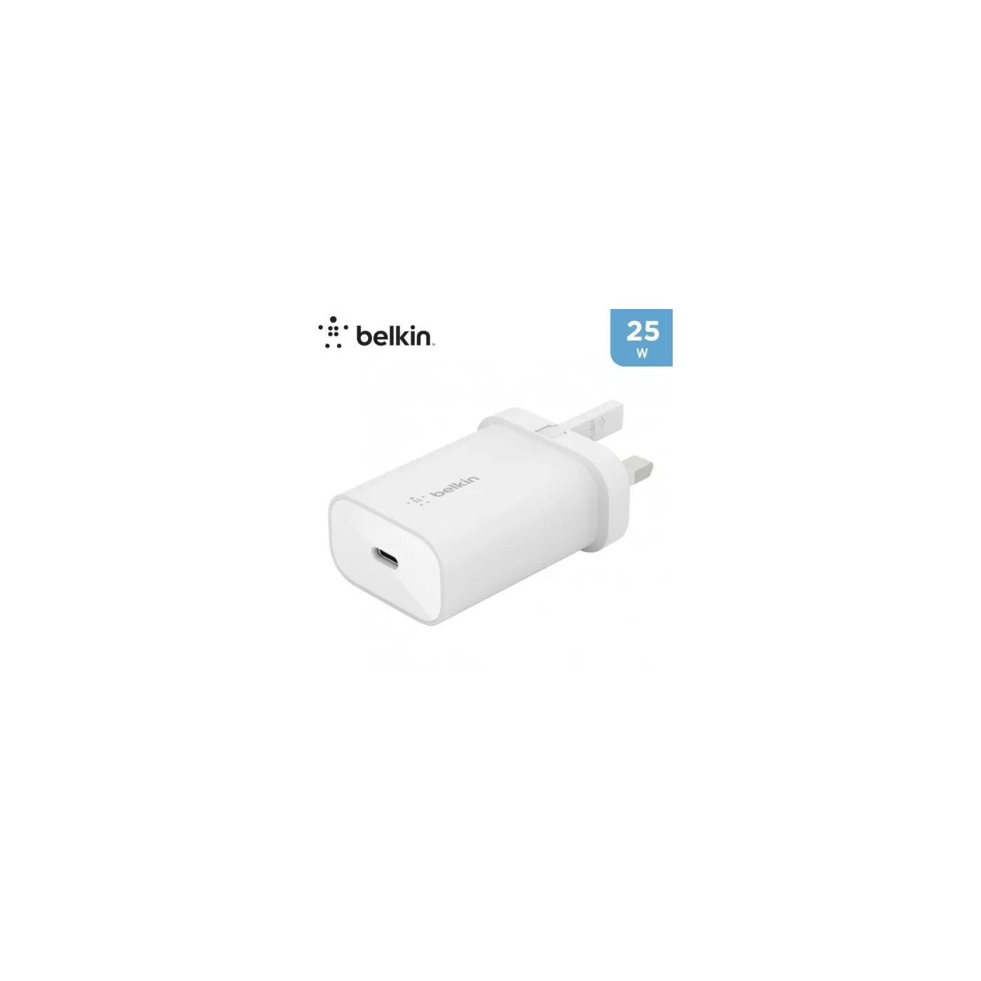 Belkin 25W USB-C Wall Charger - White