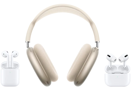AirPods Pro in open charging case, white color