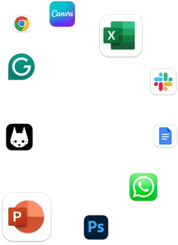 macOS يسّرع أداء جميع التطبيقات التي تحبها، مثل WhatsApp وGoogle&nbsp;Chrome وAdobe&nbsp;Photoshop‏
