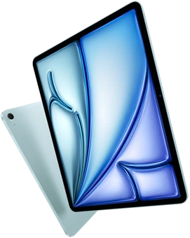 13-inch and 11-inch iPad Air models placed side by side