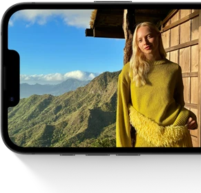 جهاز iPhone 17e، الجزء الخارجي الأمامي، شاشة ريتنا سوبر XDR