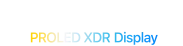 MacBook Pro with PROLED XDR Display