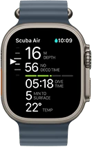 Apple&nbsp;Watch&nbsp;Ultra&nbsp;3، شاشة الغوص