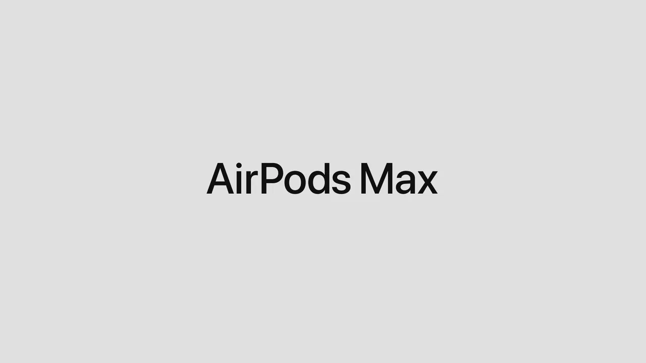 AirPods Max — فيديو المنتج
